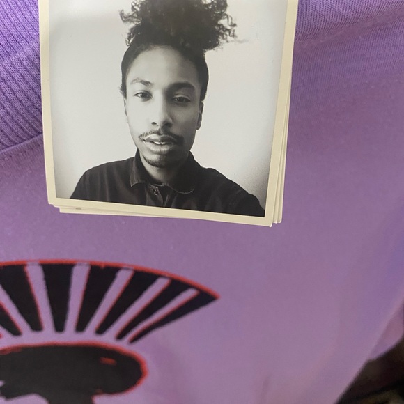 Black History Month Purple Graphic Tee by Blu: BlackBoyBe - Picture 6 of 7